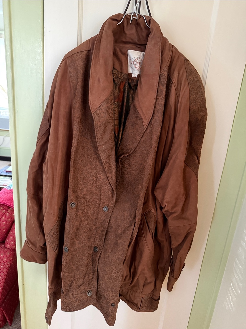 Venezia Vintage Brown Leather Jacket